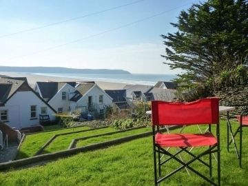 North Devon Holiday Cottage Far reaching sea views from the garden