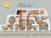 North Devon Holiday Cottage Four Seasons Barn