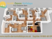 North Devon Holiday Cottage Four Seasons Barn